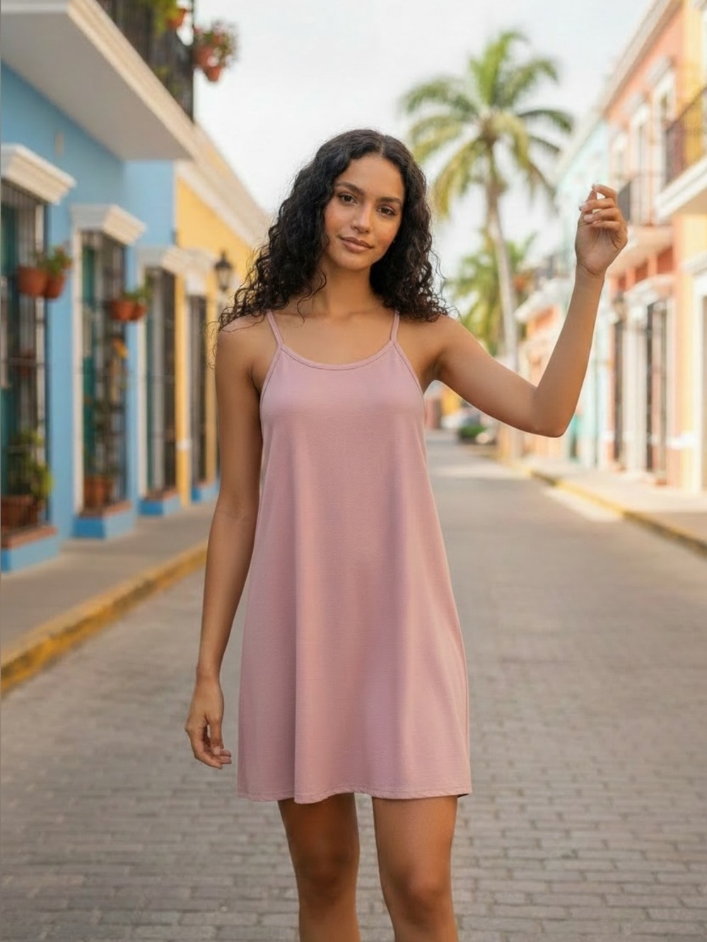 Set 2 Wallflower solid swing dresses xl